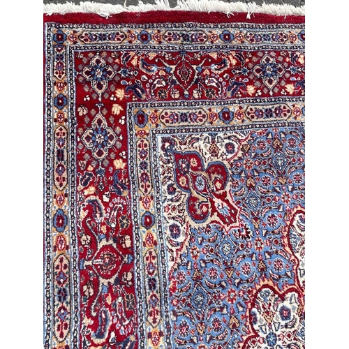 337 - STUNNING MOUD Carpet - The city of Moud is situated in Northeastern Iran, south of Birdjand and Mash... 