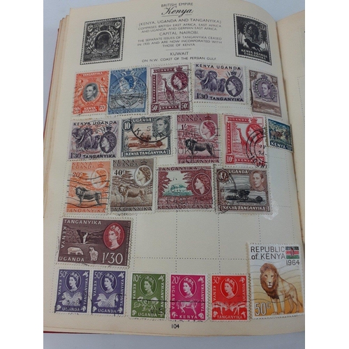 62 - A small NELSON c1950's Stamp Album 'For The Stamps of The World' to include most commonwealth countr... 