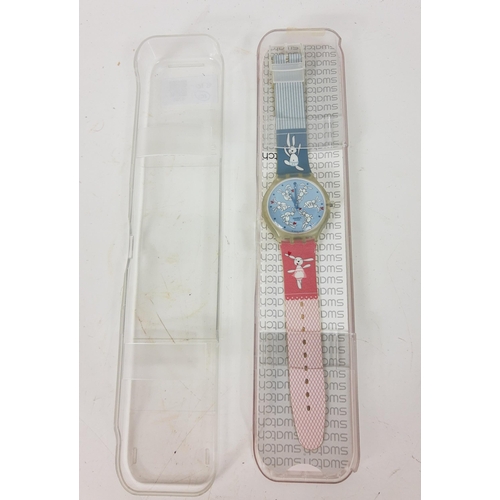 86 - A SWATCH 'BUNNYSUTRA’ watch, boxed and in as new condition#97