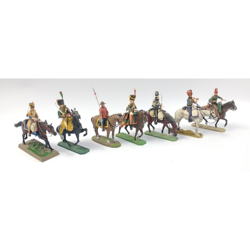 243 - 26 x diorama of French HISTOREX branded finished plastic hand painted mounted French and European la... 