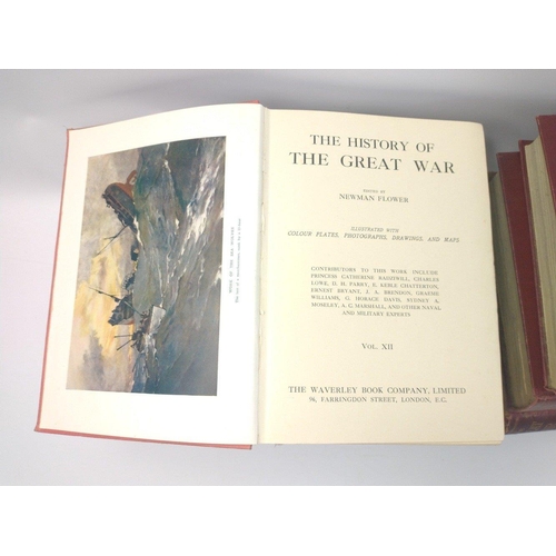 17 - Part history of the Great War - THE HISTORY OF THE GREAT WAR edited by Newman Flower, also part of T... 