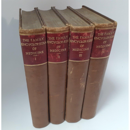 272 - A four volume set of The Family Encyclopaedia of Medicine edited by H H Riddle and published in 1914... 