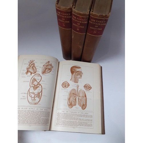 272 - A four volume set of The Family Encyclopaedia of Medicine edited by H H Riddle and published in 1914... 