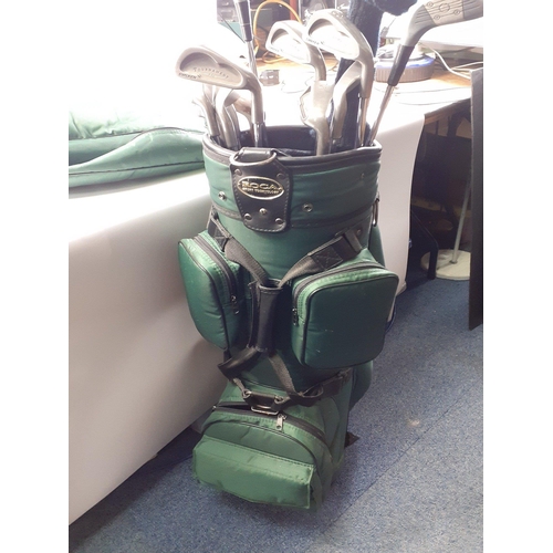 336 - A good quality set of SWILKEN golf clubs, made in St Andrews.  Irons includes 3,4,5,6,7,8,9PW,SW.  B... 