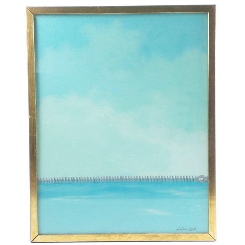 78 - Framed Original painting by JONATHAN  ROUTH (1927-2008) signed and dated 'Jonathan Routh (lower righ... 