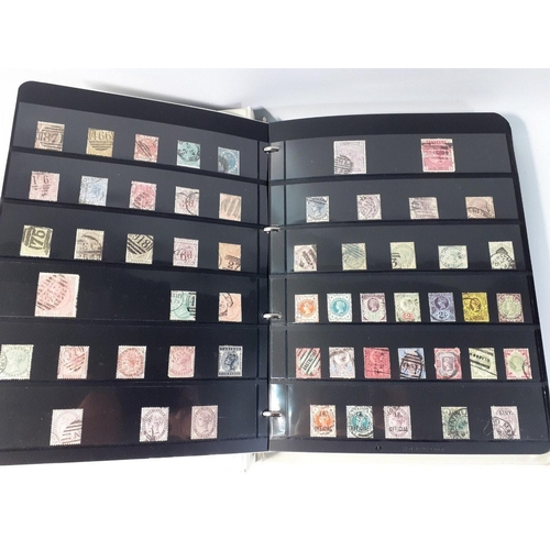 117 - An interesting and well presented stamp album filled with UK stamps including a Penny Black (limited... 