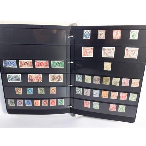 117 - An interesting and well presented stamp album filled with UK stamps including a Penny Black (limited... 