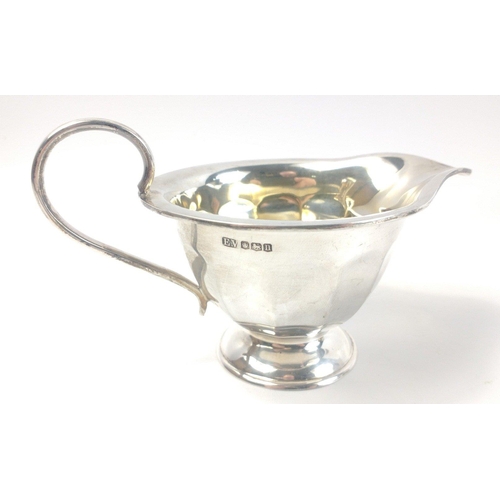 170 - A silver hallmarked VINER'S tea service to include a teapot (gross weight 455g approx), milk jug and... 