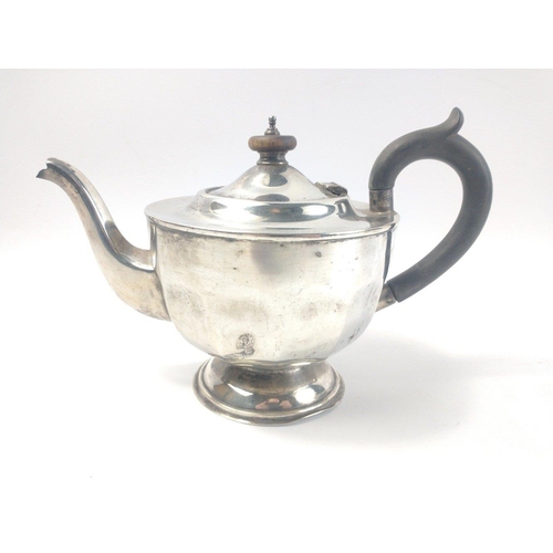 170 - A silver hallmarked VINER'S tea service to include a teapot (gross weight 455g approx), milk jug and... 