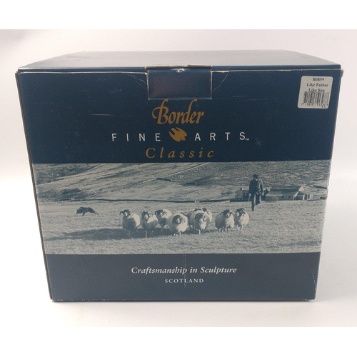 297 - BORDER FINE ARTS Like Father like Son No B0859
model No. B0859 by Ray Ayres still in original box an... 