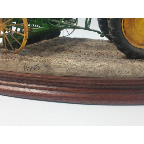 308 - SIGNED PERSONALLY BY RAY AYRES!! on the felt base 
BORDER FINE ARTS 'Sowing The Good Seed' model No.... 