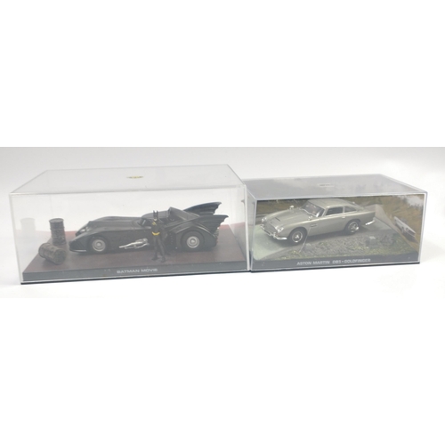 331 - An ASTON MARTIN DB5 - Goldfinger - model car and a BATMAN movie model car with figure#331