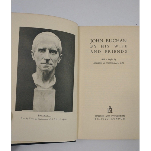 446 - A collection of hardback copies of the works of JOHN BUCHAN to include Sir Walter Scott (1st edition... 