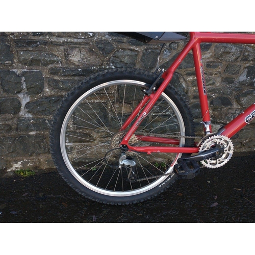 497 - A CANNONDALE mountain bike with 27