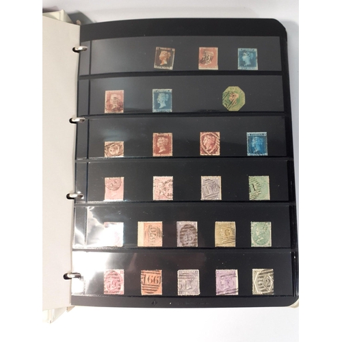 117 - An interesting and well presented stamp album filled with UK stamps including a Penny Black (limited... 