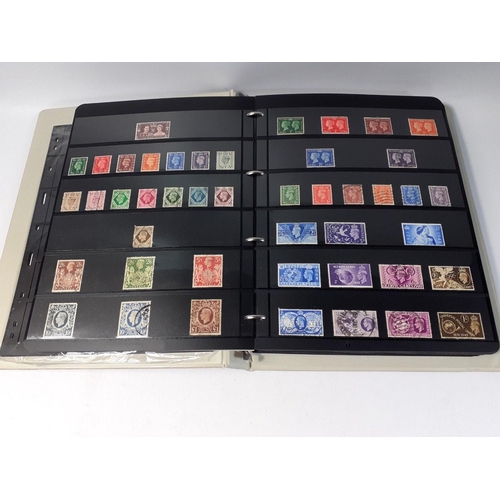 117 - An interesting and well presented stamp album filled with UK stamps including a Penny Black (limited... 