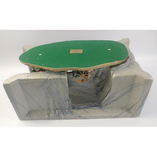 307 - BORDER FINE ARTS 'Rowing-Up'   model No. B0598 by Ray Ayres, on wood base, with original box and in ... 