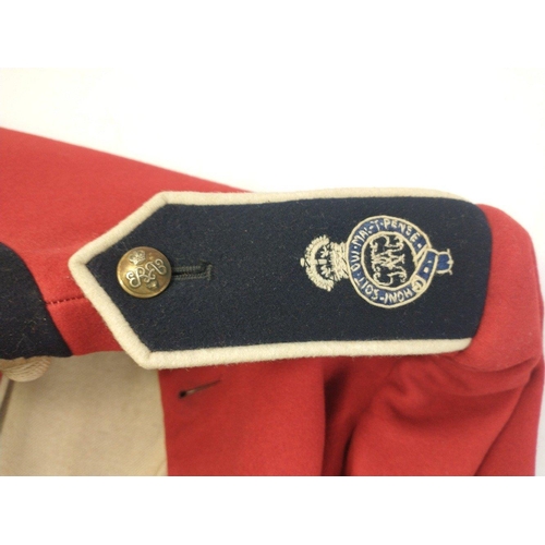 136 - Victorian Honourable Artillery Company Full Dress Tunic with full buttons and Corporal stripes.  Mak... 