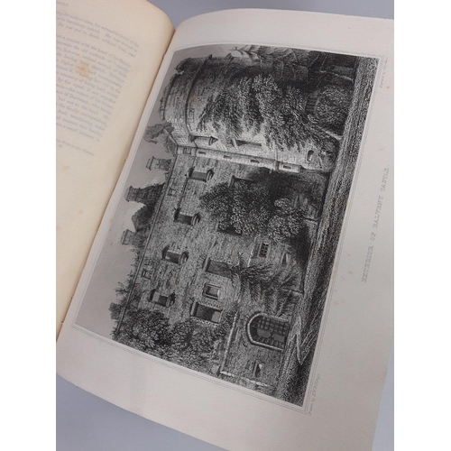 145 - RW Billings THE BARONIAL AND ECCLESIASTICAL ANTIQUITIES OF SCOTLAND vol 1- IV, published by Oliver &... 