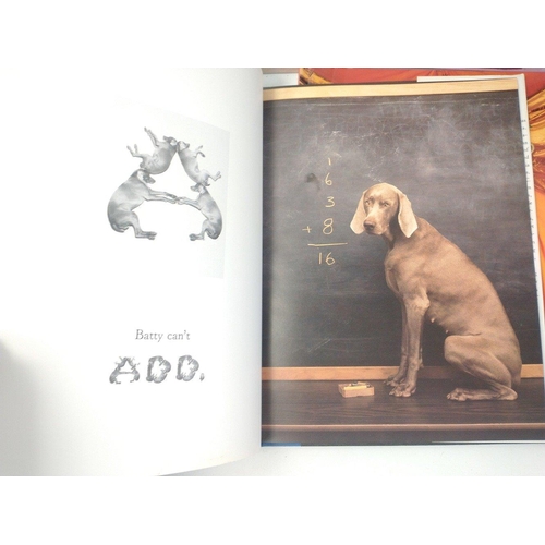 152 - RARE to come across these days! - mostly hardback dog couture  books to include WILLIAM WEGMAN Puppi... 