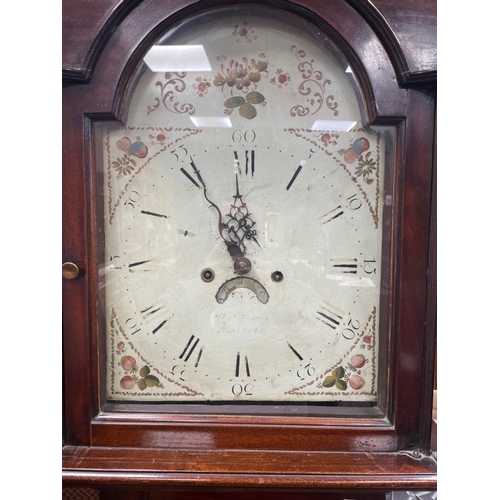 209 - TICK-TOCK - MAYBOLE AYRSHIRE INTEREST ! A Georgian period MAYBOLE(very faint and maker also Thomas L... 