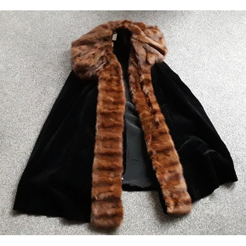 321 - A collection of various furs to include a fox stole, mink stole, Canadian fur muff, a lined light br... 