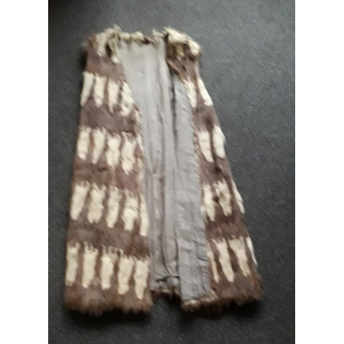 321 - A collection of various furs to include a fox stole, mink stole, Canadian fur muff, a lined light br... 