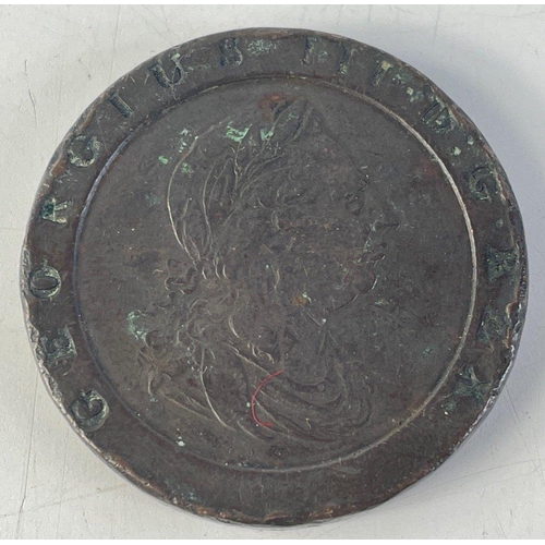 267 - A GEORGE III cartwheel two pence coin#267