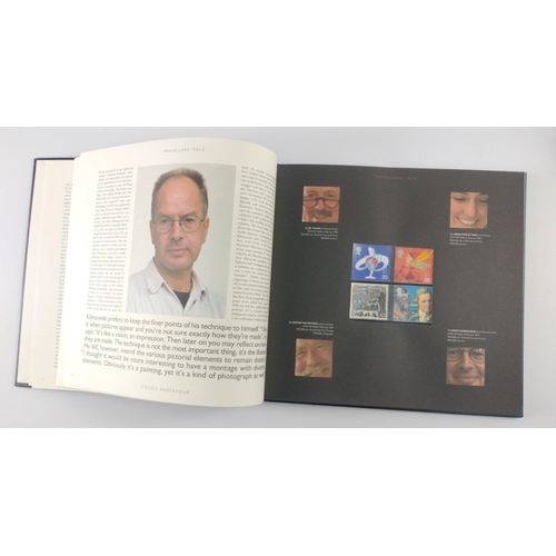 354 - ROYAL MAIL MILLENNIUM STAMPS.  Folders x 2 1999 & 2000.  Hardcover books lavishly illustrated wi... 