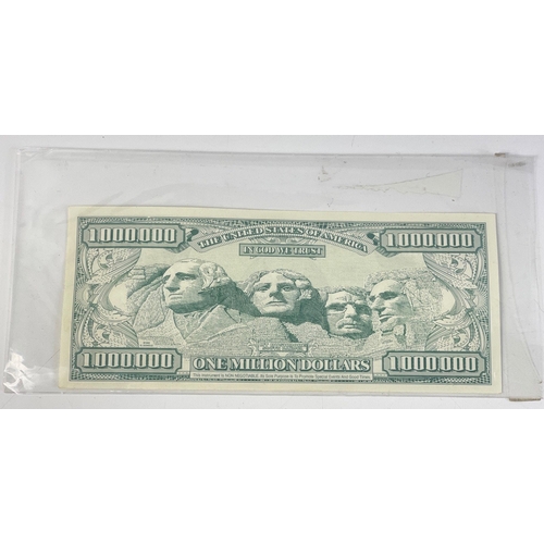 363 - Amaze and stun your friends and family with this authentic looking $1,000,000 note. (This is for ent... 