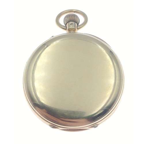 391 - RARE! S SMITH & SON Ltd TRAFALGAR SQUARE LONDON 18k Gold Openface Keyless Lever Pocket Watch - H... 