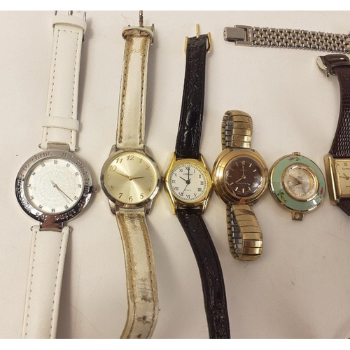 422 - A collection of ladies fashion watches, 17 in all#57