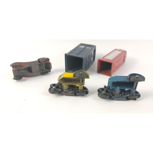 548 - DINKY Collectible original models  to include AA Patrol with sidecar, RAC Patrol with sidecar, Polic... 