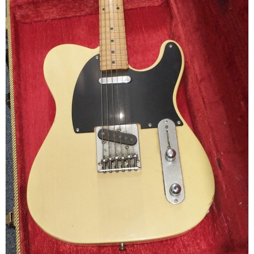 705 - A TOKAI BREEZYSOUND TELECASTER guitar with its own hard sided case#347