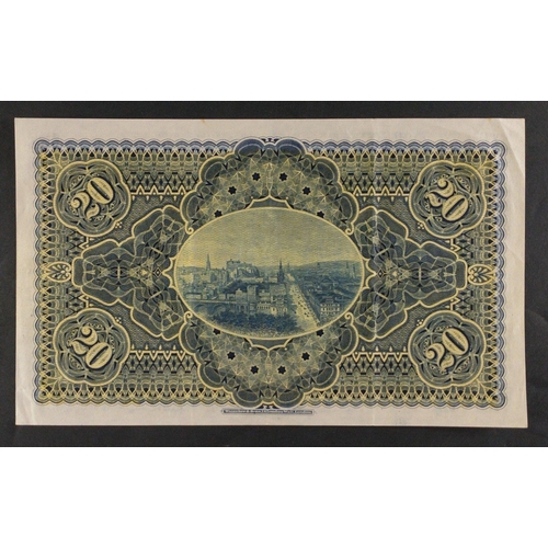 86 - National Bank of Scotland 1949 A175-549  £20 Banknote in superior grade.  A stunning note to grace a... 