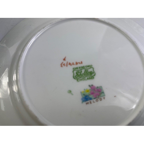214A - A SHELLEY Melody' Lawley's Chintz Melody Green 1939/40 wedding gift from a lovely family with a part... 