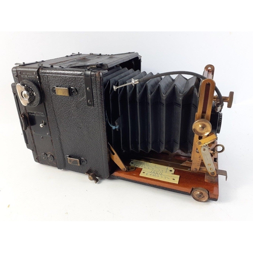 235 - AMAZING! One for the enthusiast ! An early twentieth century SANDERSON large format glass plate Fiel... 