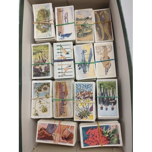 73 - DOZENS of sets of vintage John Player & Wills cigarette cards including Military - Regimental st... 