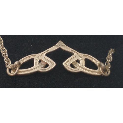 119 - A silver OLA GORI Celtic necklace stamped sterling silver approx 46cm long, weight 5.20g approx#118... 