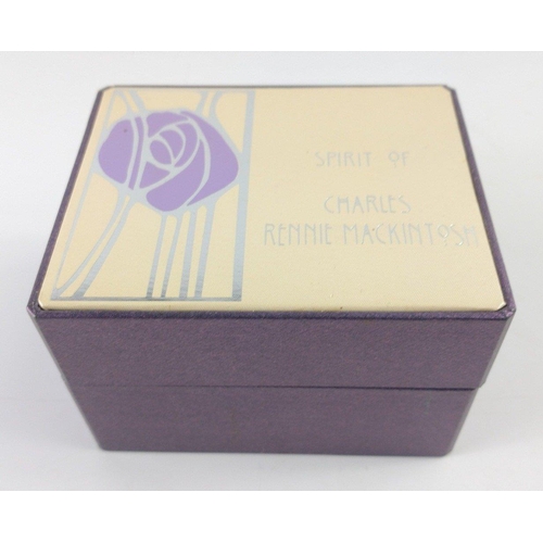 231 - A boxed SPIRIT OF CHARLES RENNIE MACKINTOSH watch with a pendant necklace and matching earrings (RRP... 