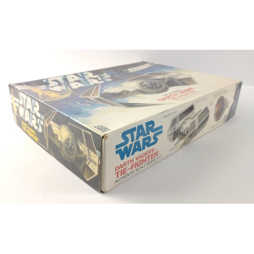 267 - Original 1977 Denys Fisher STAR WARS Tie Fighter Model Kit. Kit is complete in bag and has instructi... 