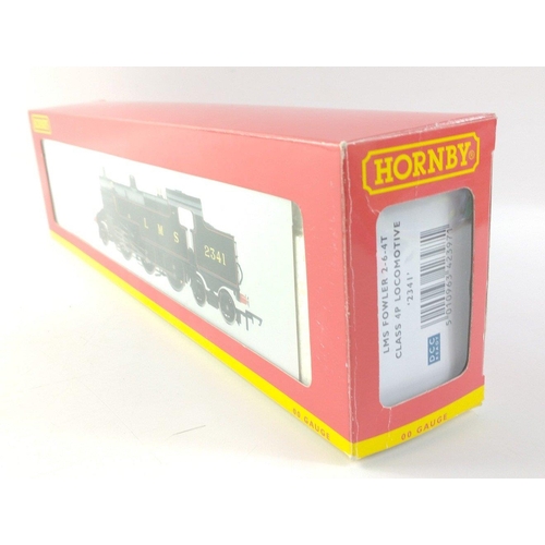 278 - HORNBY R2397 LMS Fowler 2-6-4 Class 4P Locomotive 2341.  Boxed, may have been previously run but wel... 