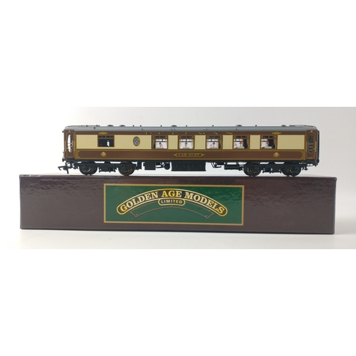 280 - WOW! GOLDEN AGE MODELS metal bodied OO Gauge Carriages x 3 to include 1-A Grey Zena, 1-C Grey Car No... 