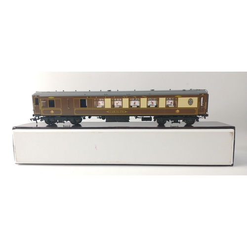 280 - WOW! GOLDEN AGE MODELS metal bodied OO Gauge Carriages x 3 to include 1-A Grey Zena, 1-C Grey Car No... 