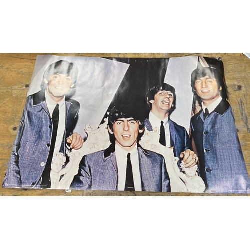 10 - THE BEATLES Original PACE MINERVA Poster Ca. 1980,  92 x  62cm approx and in good condition.#10