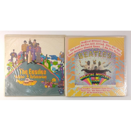 13 - THE BEATLES Bonanza. A pair of well looked after original BEATLES vinyl LPs, Yellow Submarine (PCS70... 
