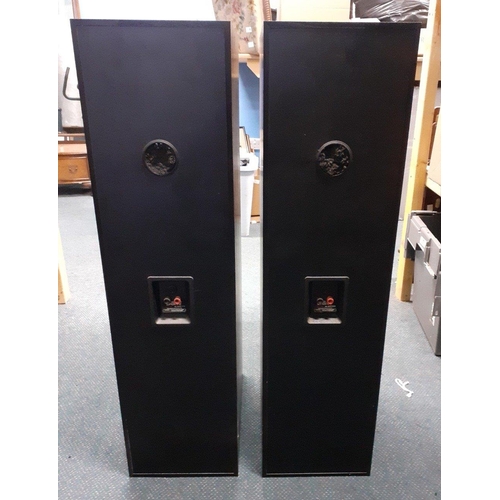 3 - A pair of B&W Bowers & Wilkins DM580 large hi-fi speakers each standing 89cm approx. Fascias... 