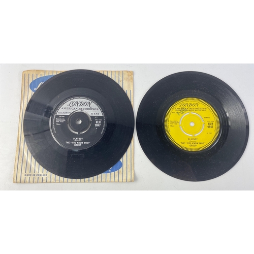 30 - A LONDON AMERICAN RECORDINGS YELLOW LABEL - Demonstration Sample Not For Sale - 45rpm vinyl record b... 