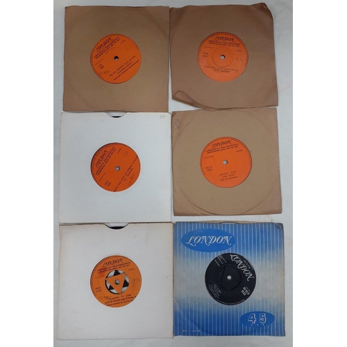 33 - A selection of 6 lesser known artists from LONDON AMERICAN RECORDINGS ORANGE LABEL - Demonstration S... 