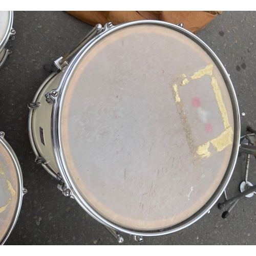 9 - PREMIER Drum set.  Spent its time with a local jazz band but still has many years of good service ah... 